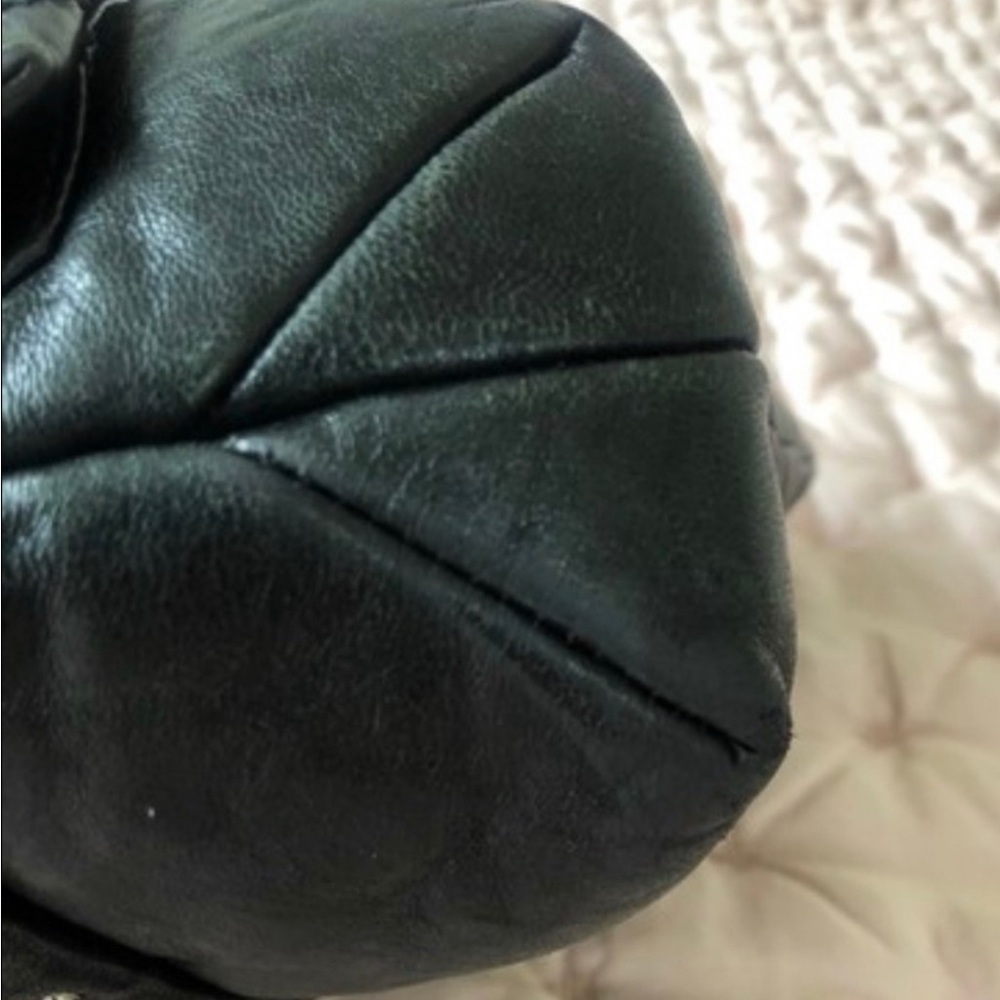 CHANEL RARE Discontinued 8 Knots Lambskin Black Large Bag w/COA - Picture 7 of 16